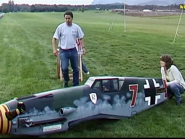 Un Messerschmidt 109 à l’échelle 1/2