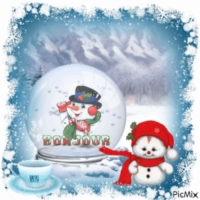 Mon avancée sur  "matin de janvier" de chez CRéAdes  !