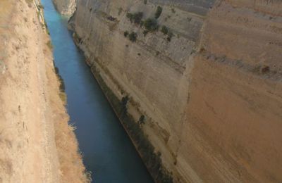 canal de corinthe et Mycène