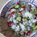 Salade de fèves et radis du Chef Ottolenghi