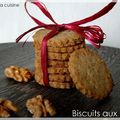 Biscuits aux noix et une très bonne année !!