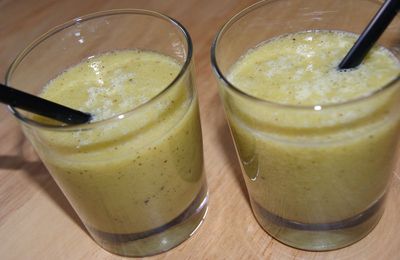 Smoothie kiwi banane