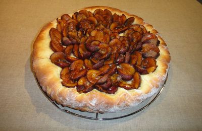 TARTE AUX QUETSCHES d'Zwatschgawaija.