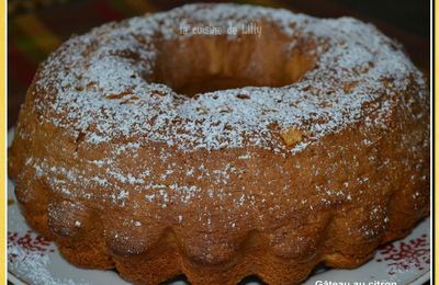 Gâteau au citron