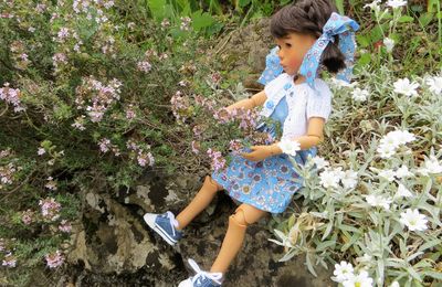 Zélie au jardin