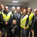 Hollande, Montauban, Gilets jaunes