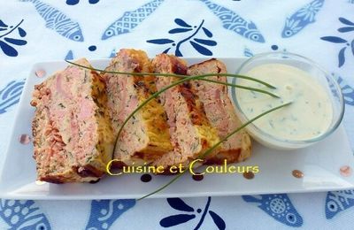 Terrine aux 2 saumons si facile et délicieuse comme chez Chrystel 