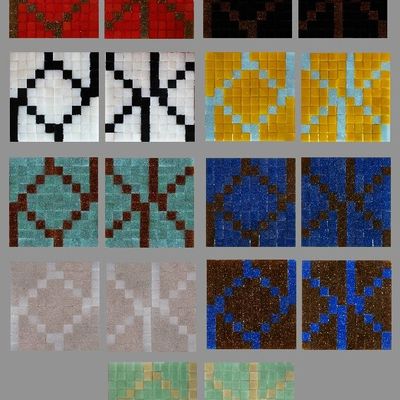 carrelages mosaïques.