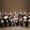 Afong Lai, Entitled Group Of Chinese Women With Fans, Canton China, c. 1880