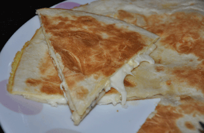 Quesadilla "Eggs and Cheese"