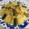 Couscous Au Poulet et Courgettes ( Plat Algérien)