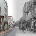 La rue du Général Leclerc à Eaubonne...hier et aujourd'hui (série 5)