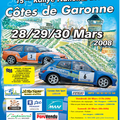 Rallye des Côtes de Garonne 2008