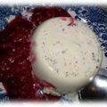 Panna cotta aux fruits rouges