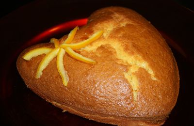 Cake aux oranges confites