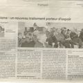 Article du Ouest-France suite au café rencontre du vendredi 18 janvier 2013