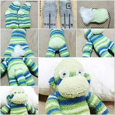 peluche chaussettes