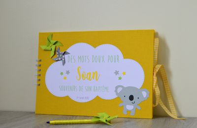 Livre d'or thème koala