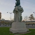 Atlantes monument du maréchal Galliéni, place Vauban