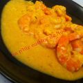 Crevettes tandoori