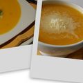 Potage de courge musquée "butternut" et de fenouil, sans gluten