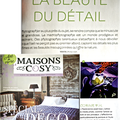 Article dans "Maison Cosy"