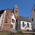 DOSSENHEIM-sur-ZINSEL (67) - Église simultanée Saint-Léonard