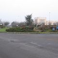 Rond-point à Maurepas