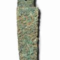 A bronze Ge-halberd blade, Late Shang Dynasty, 12th-11th Century BC