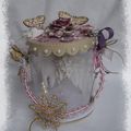 Petit pot ambiance shabby