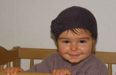 Un bonnet pour cette jolie bouille...