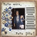 2 pages : Telle mère, telle fille - Vanessa