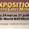 EXPO : Joseph Carey Merrick chez Sandawe,  avec  le dessinateur Denis Van P. au BD world  : waterloo.