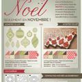 PROMO STAMPIN'UP ! DE NOVEMBRE