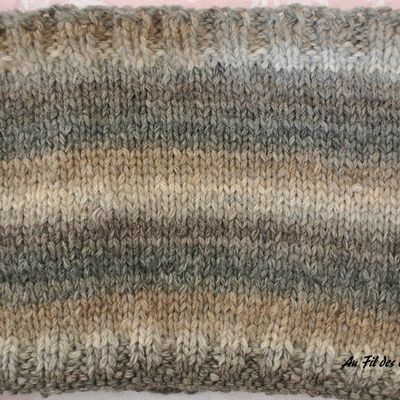 Col  pour homme tricoté en laine toute douce...