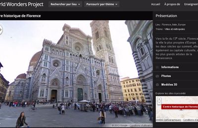 Google World Wonders Project 