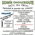 Soirée choucroute