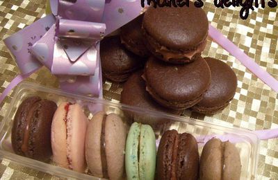 Macarons Au Chocolat Par HerveCuisine