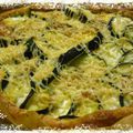 Tarte courgettes-lentilles