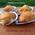 Madeleines Au Chèvre