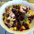 SALADE DE BETTERAVES HARANGS POMMES DE TERRE ET POMMES FRUITS
