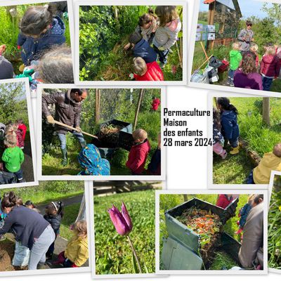 Atelier permaculture 3-6 ans mars 2024