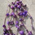 violettoune... collier de perles...