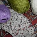 Lavender landscape : mon spring shawl !
