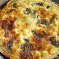 quiches au lardons fromage, aux pruneaux lard fumé et aux courgettes jambon