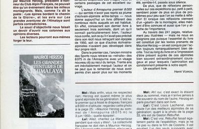 Gaston Rébuffat n'aimait pas du tout l'Annapurna de Maurice Herzog