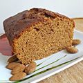 Cake aux amandes et au miel 