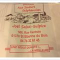 Boucherie artisanale " Aux saveurs Stéphanoises" ( 01) St Etienne-du-bois