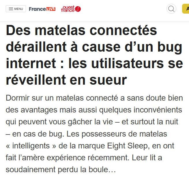 Bonne nuit connecté