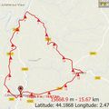 2017-08-06 - Nouvelle sortie "Bike & Run" : partie vélo 